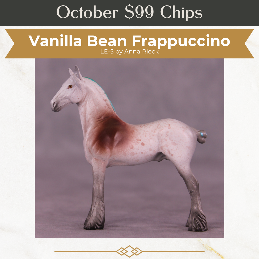 Vanilla Bean Frappuccino LE-5 Chip Standing Draft by Anna Rieck October $99 Chips