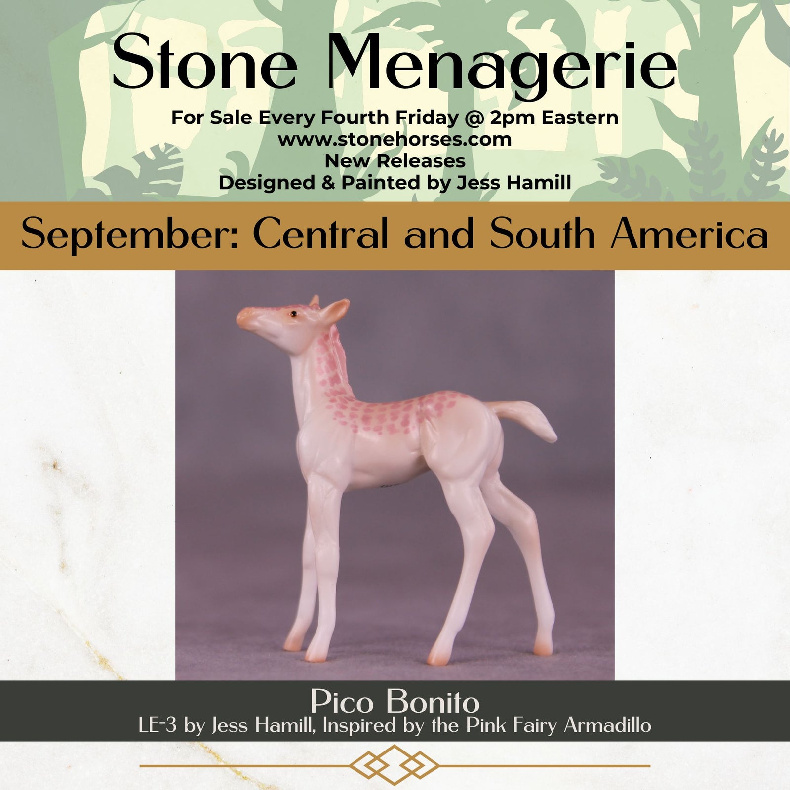 Pico Bonito LE-3 Chip Foal by Jess Hamill MS25