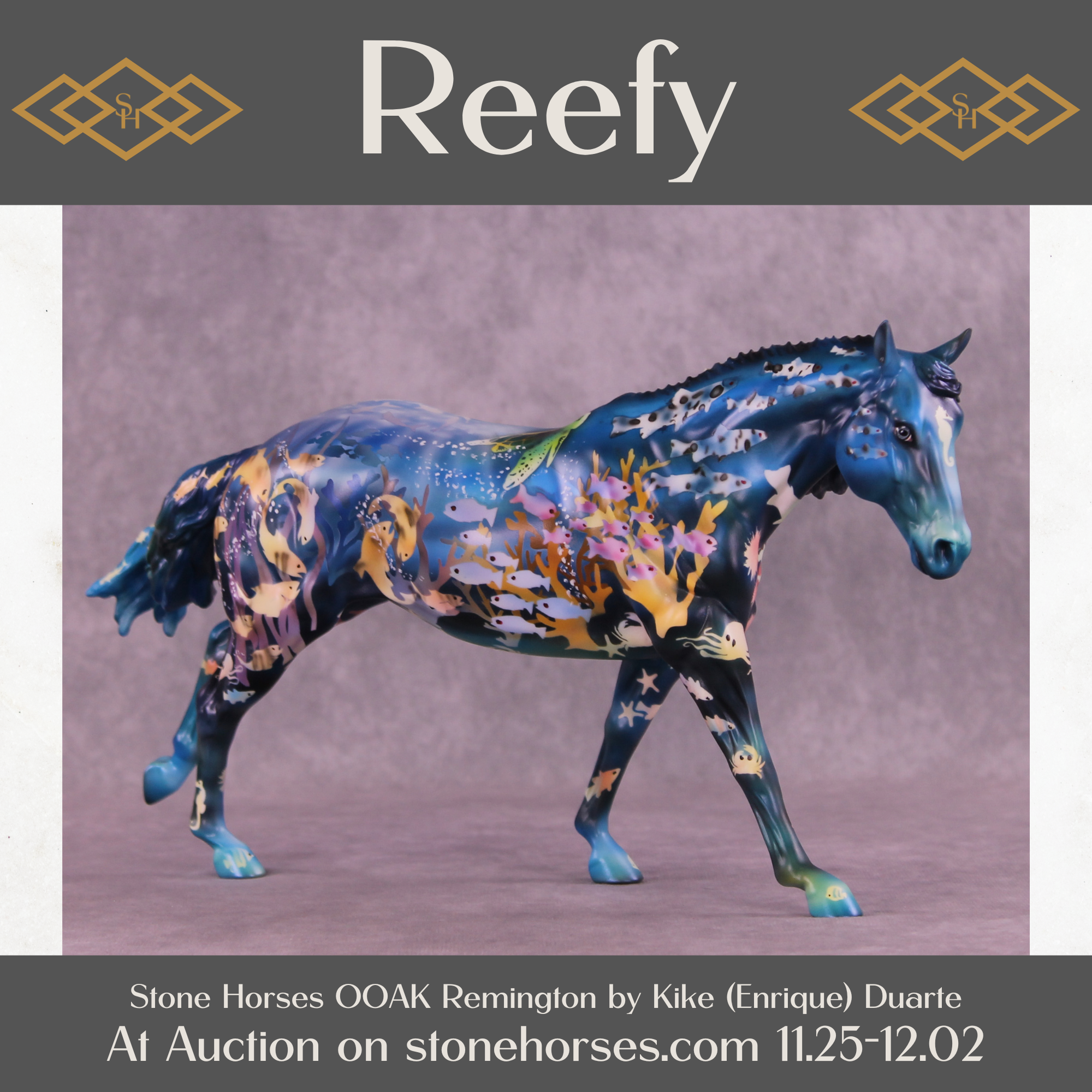 Reefy OOAK Remington by Kike (Enrique) Duarte Best Offer 12/02/25
