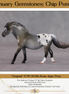 "Linguini" OOAK Custom Roan Blanket Appy Pony Chip By Kristen Cermele - Gemstone Series