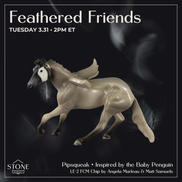 Pipsqueak FCM LE-2 Chip Cutting Horse by Angela Marleau & Matt Samuels FTF26