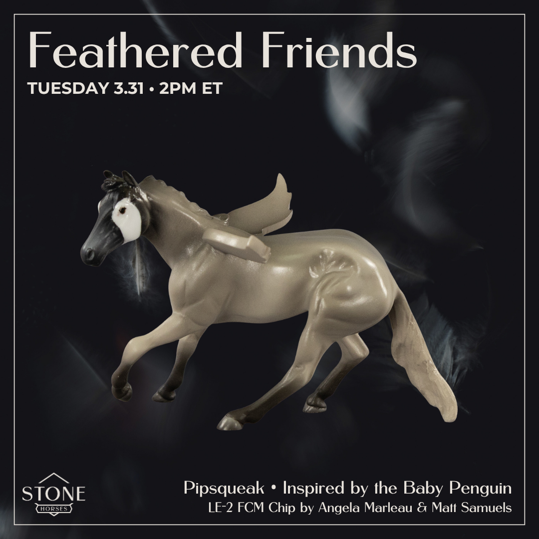 Pipsqueak FCM LE-2 Chip Cutting Horse by Angela Marleau & Matt Samuels FTF26