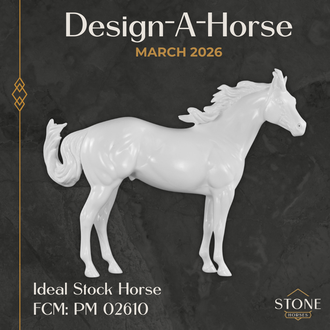 Design-A-Horse NEW FCM Ideal Stock Horse March Release DAH26 PM02610