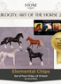 Art of the Horse Elemental Chips Set LE-10 Chip Sets by Anna Rieck EQ25