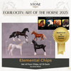 Art of the Horse Glossy Elemental Chips Set LE-10 Chip Sets by Anna Rieck EQ25