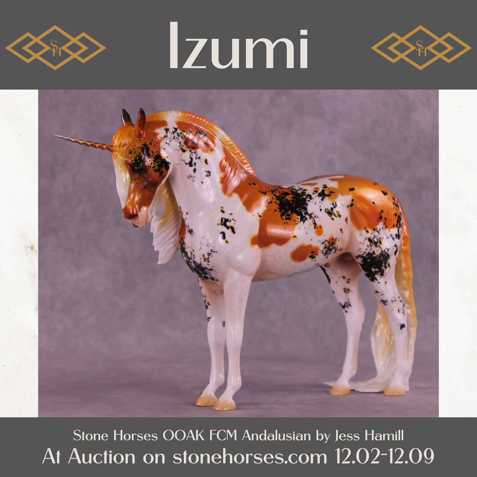 Izumi OOAK FCM Andalusian by Jess Hamill Best Offer 12/09/2025