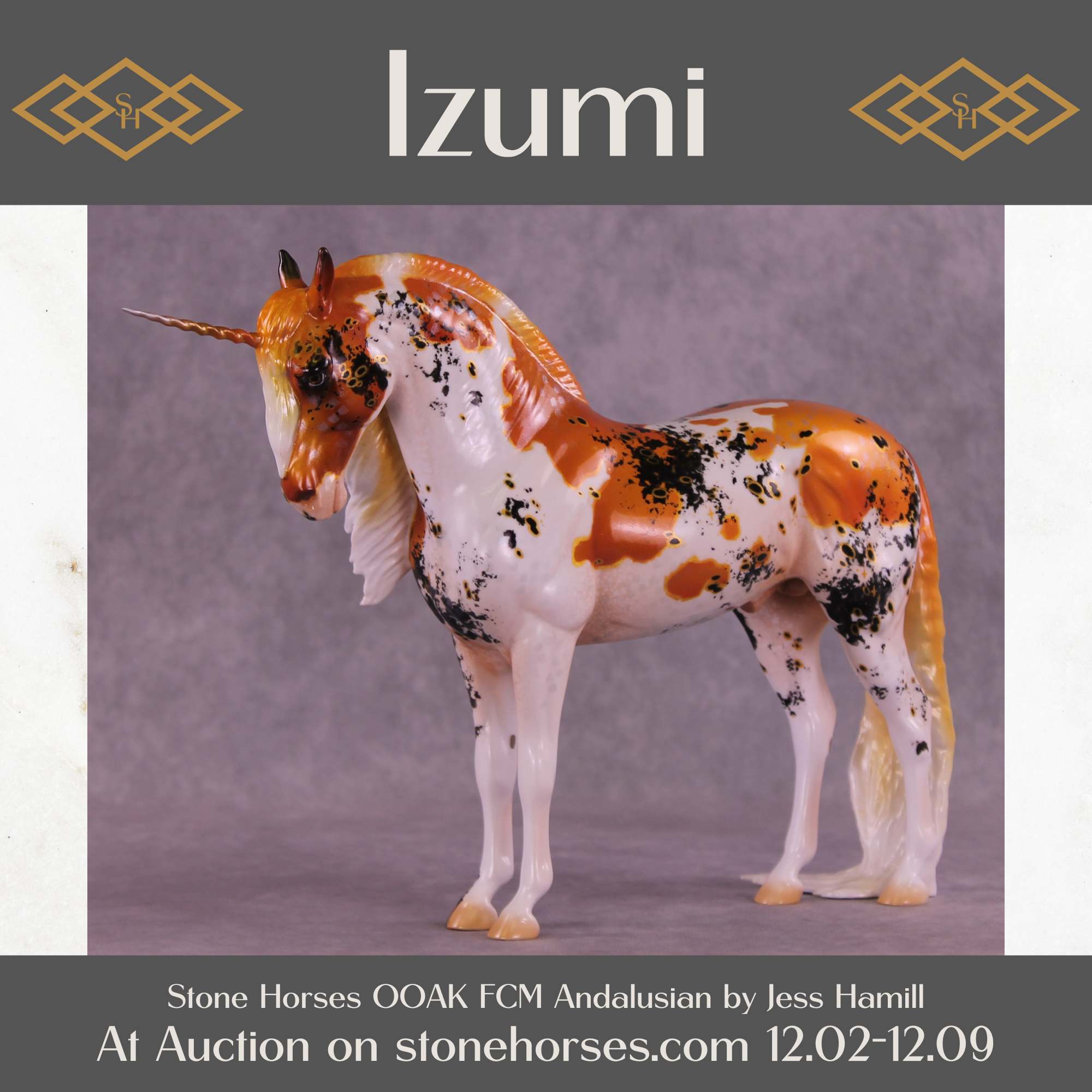 Izumi OOAK FCM Andalusian by Jess Hamill Best Offer 12/09/2025