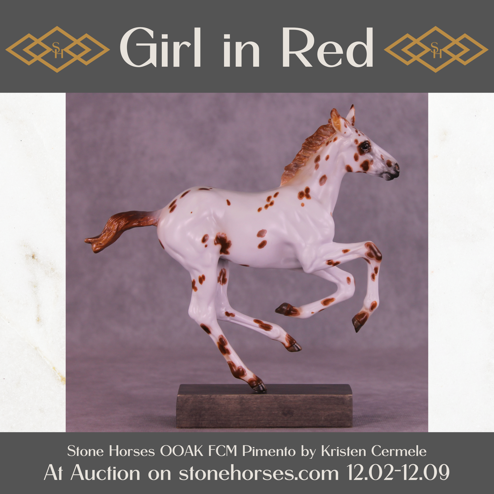 Girl in Red OOAK FCM Pimento by Kristen Cermele Best Offer 12/09/2025