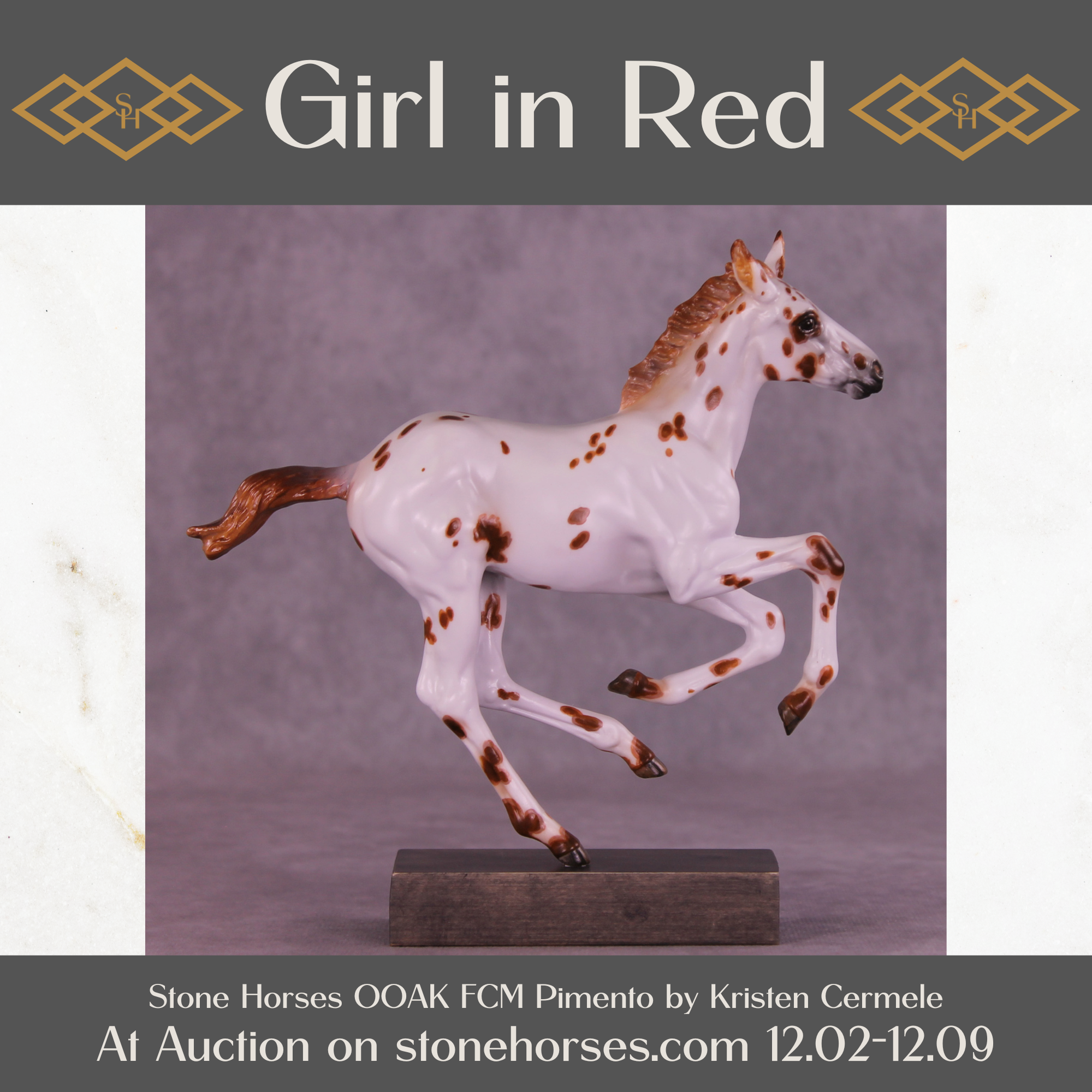 Girl in Red OOAK FCM Pimento by Kristen Cermele Best Offer 12/09/2025