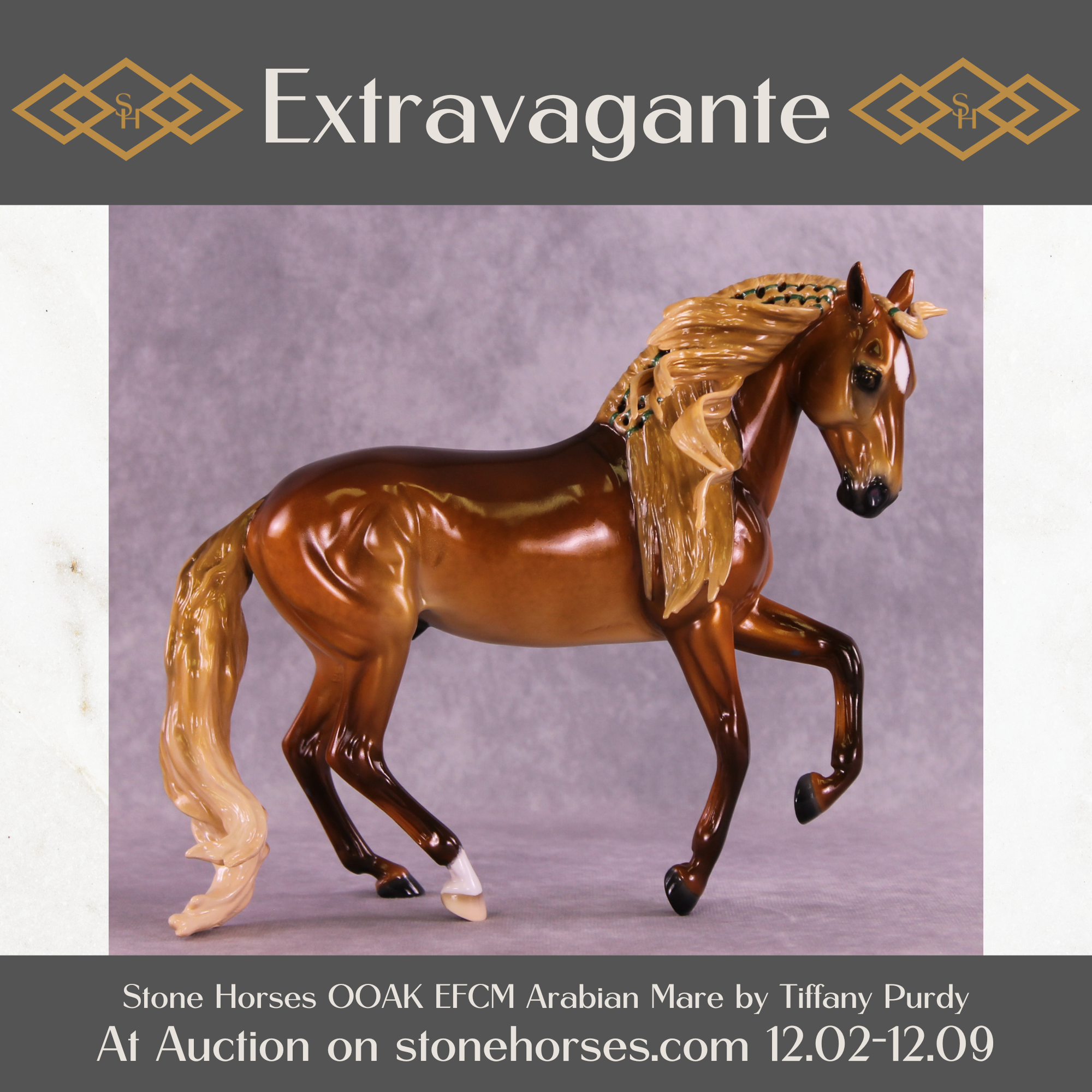 Extravagante OOAK EFCM Arabian by Tiffany Purdy Best Offer 12/09/2025