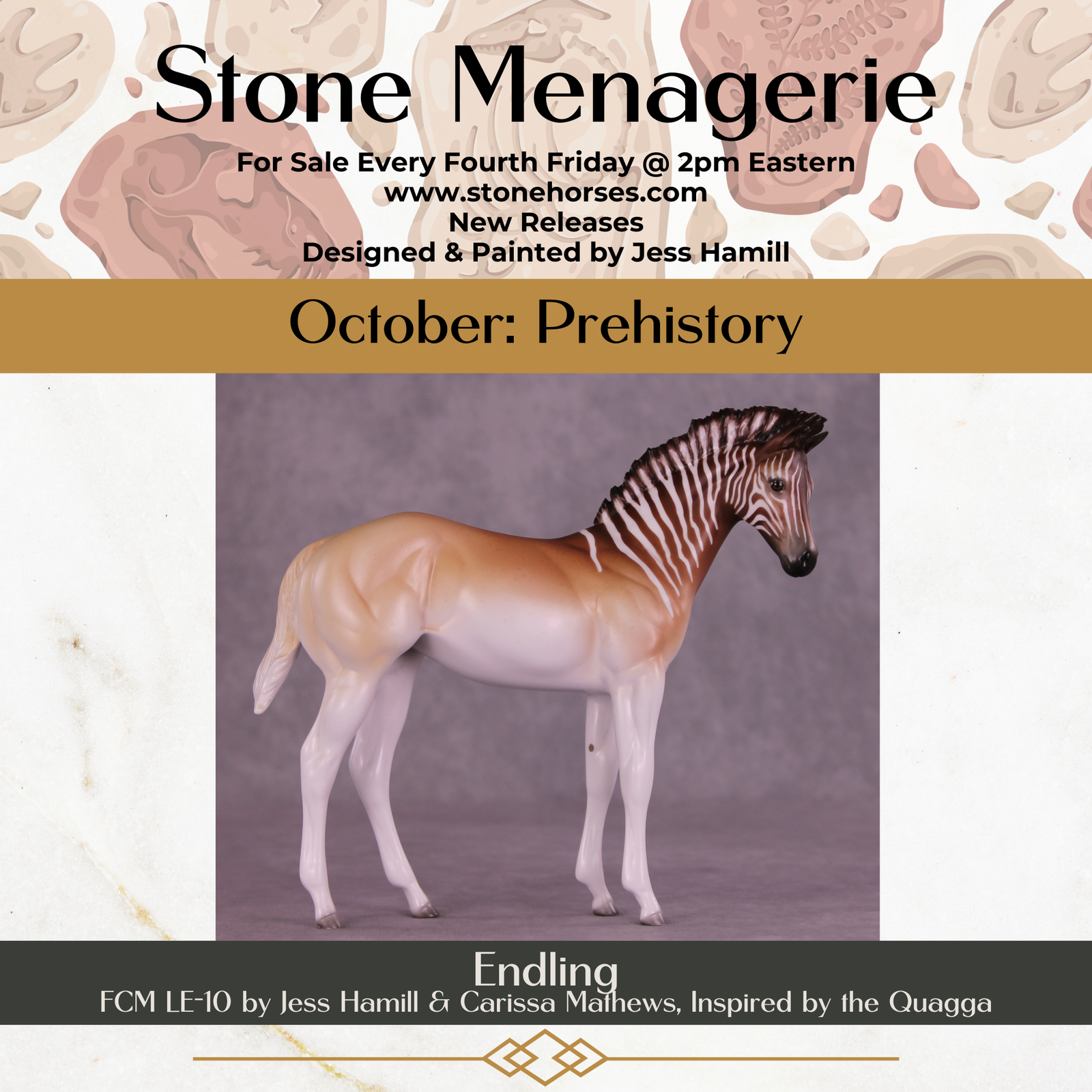 Endling LE-10 FCM Stock Horse Weanling by Jess Hamill MS25