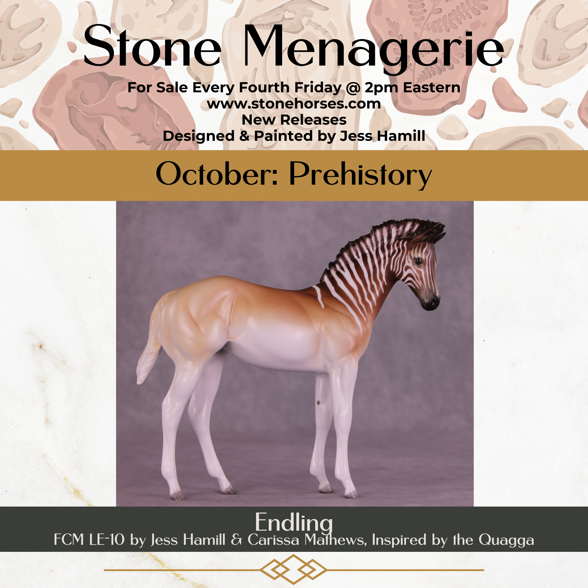 Endling LE-10 FCM Stock Horse Weanling by Jess Hamill MS25