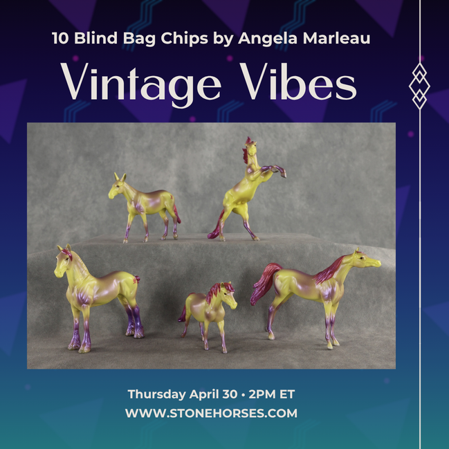 Tulip Fields Blind Bag OOAK Chips by Angela Marleau VTV26