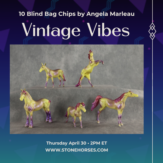 Tulip Fields Blind Bag OOAK Chips by Angela Marleau VTV26