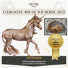 PREVIEW Art of the Horse &quot;Witness&quot; LE-5 EFCM Arab Mare by Jess Hamill EQ25