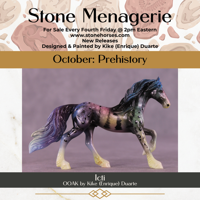 Icti OOAK Chip Friesian by Kike (Enrique) Duarte MS25