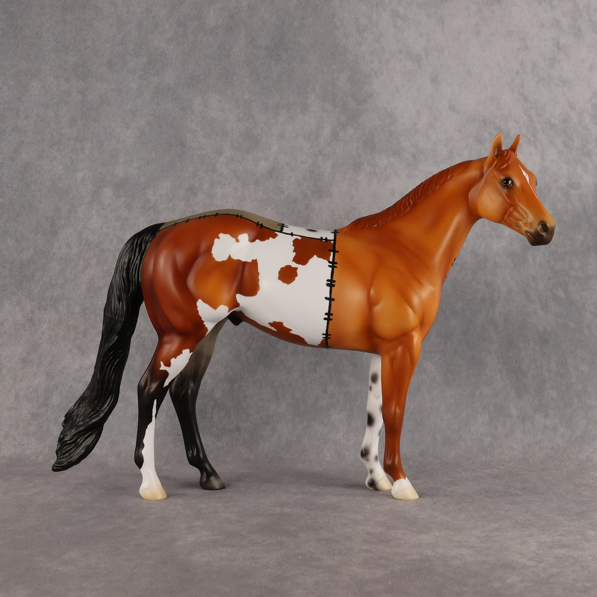 Scary Movie OOAK Ideal Stock Horse by Madi Wiseman DDOOAKs26