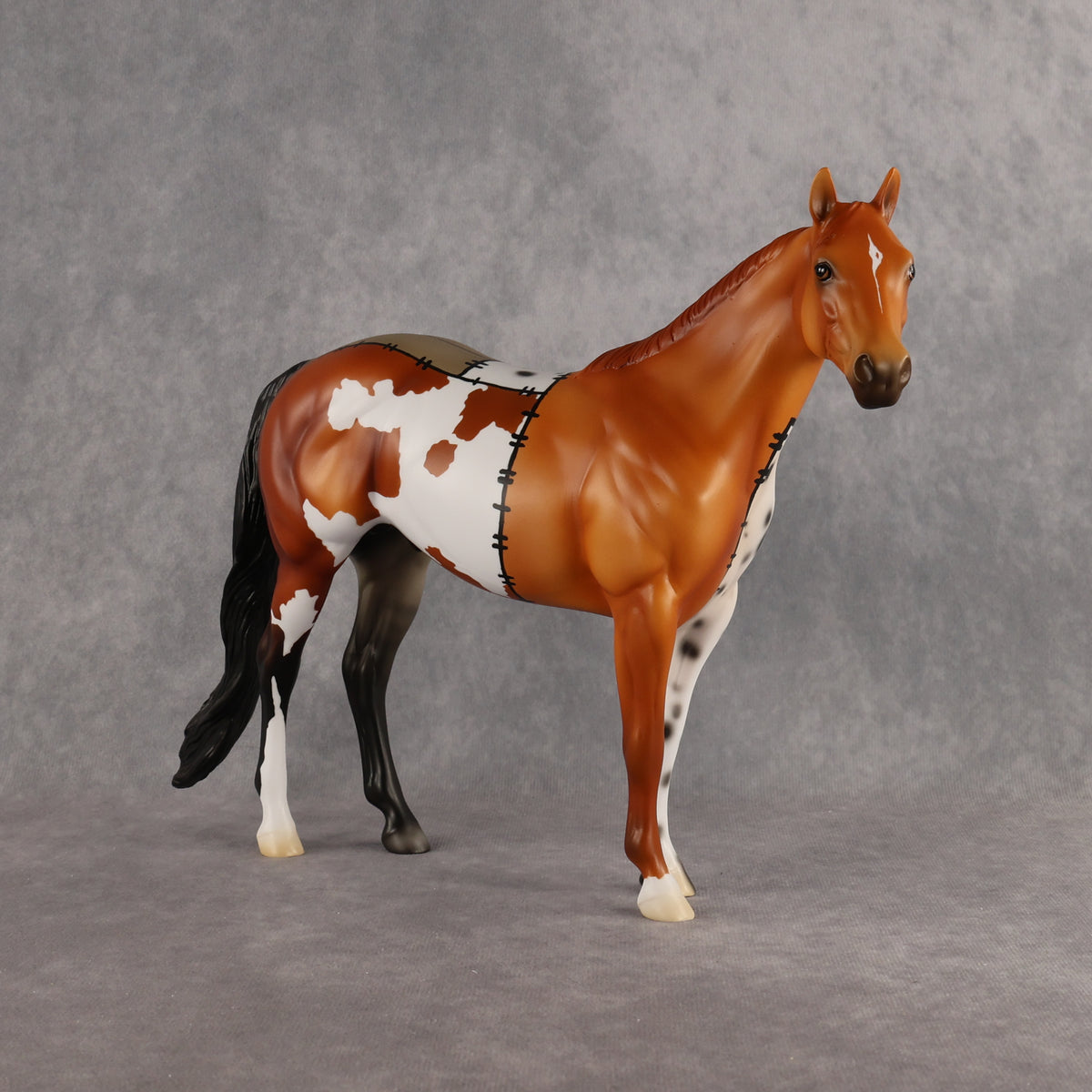 Scary Movie OOAK Ideal Stock Horse by Madi Wiseman DDOOAKs26