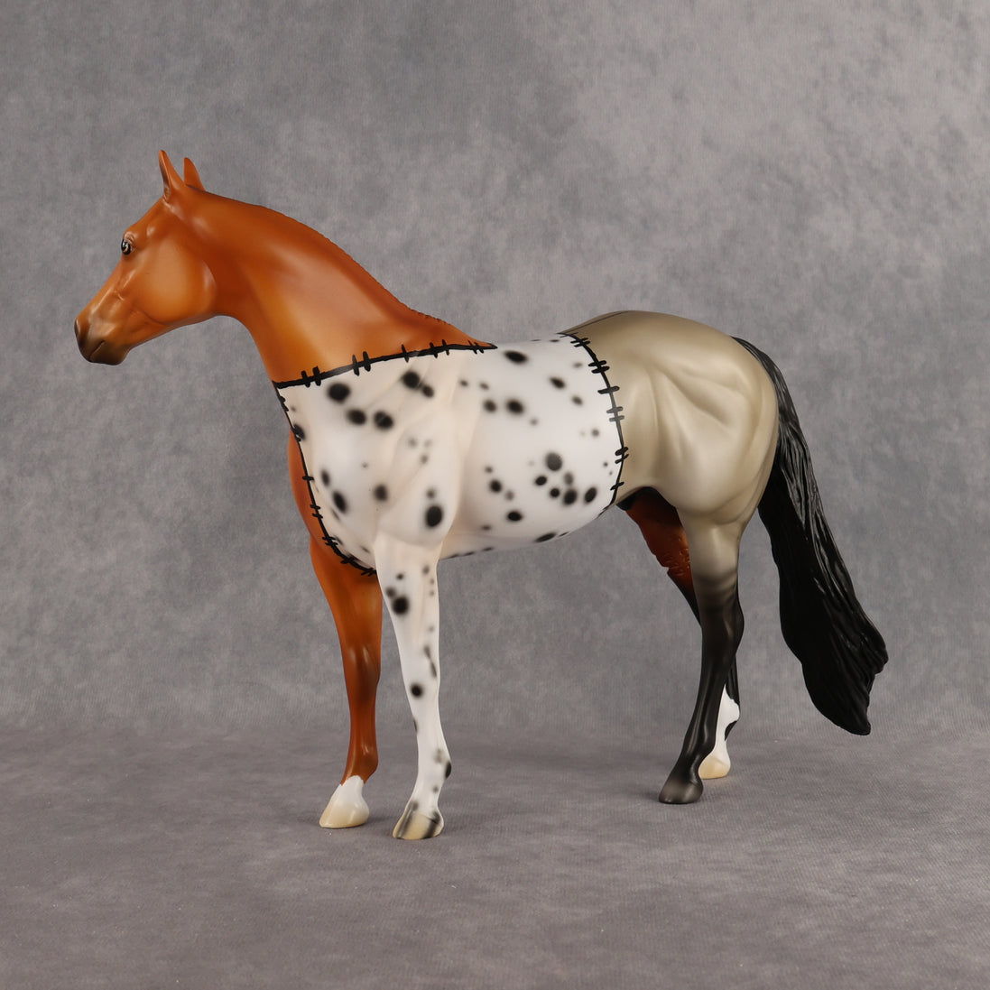 Scary Movie OOAK Ideal Stock Horse by Madi Wiseman DDOOAKs26