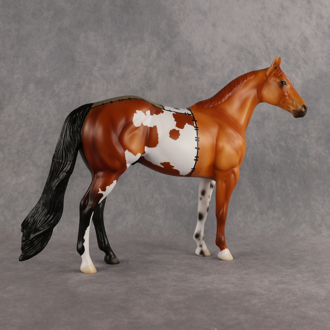 Scary Movie OOAK Ideal Stock Horse by Madi Wiseman DDOOAKs26
