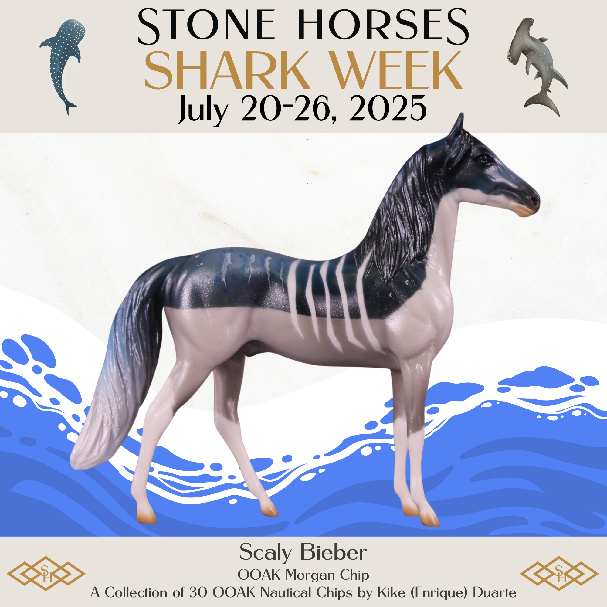 Scaly Bieber OOAK Morgan Chip by Kike Duarte SCD25