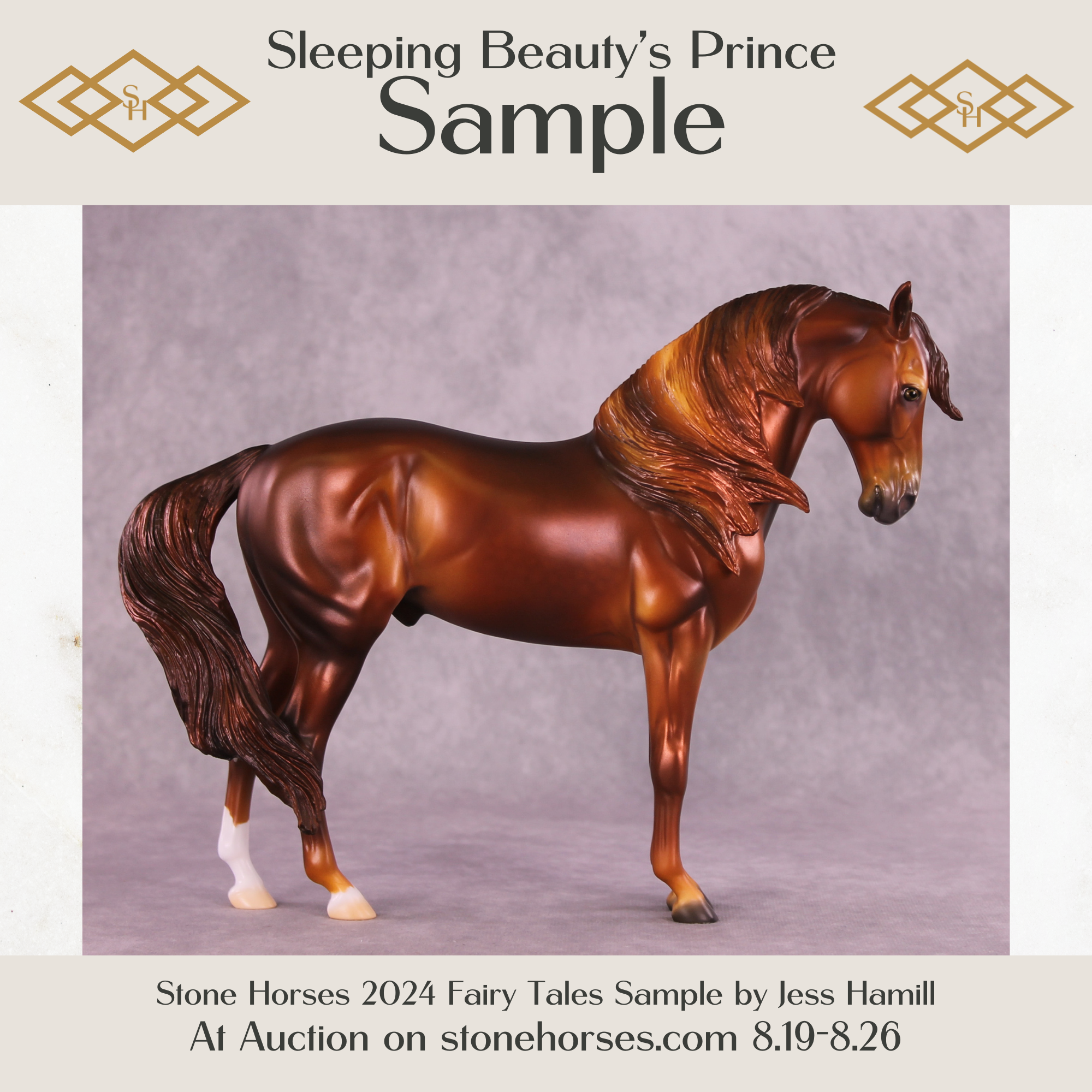 Sleeping Beauty's Prince Sample FCM Andalusian by Jess Hamill SS825