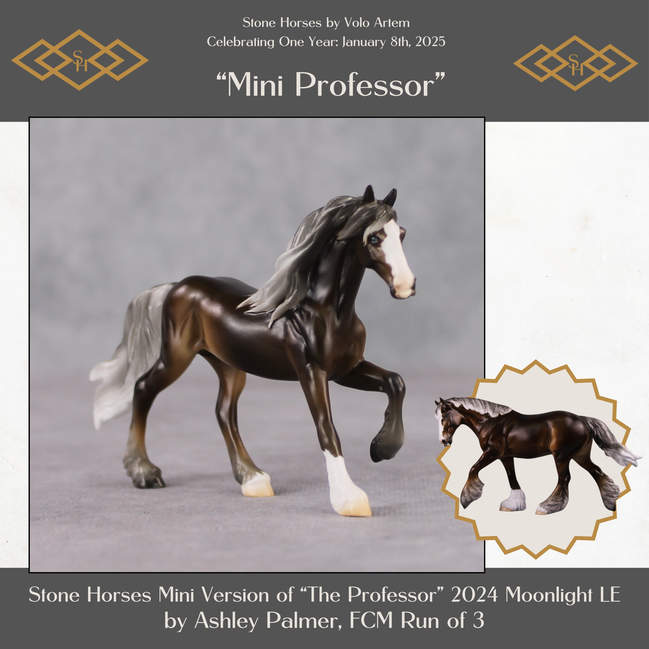 "Mini Professor" LE-3 Friesian Chip By Ashley Palmer-Secret Surprise Chip Drop