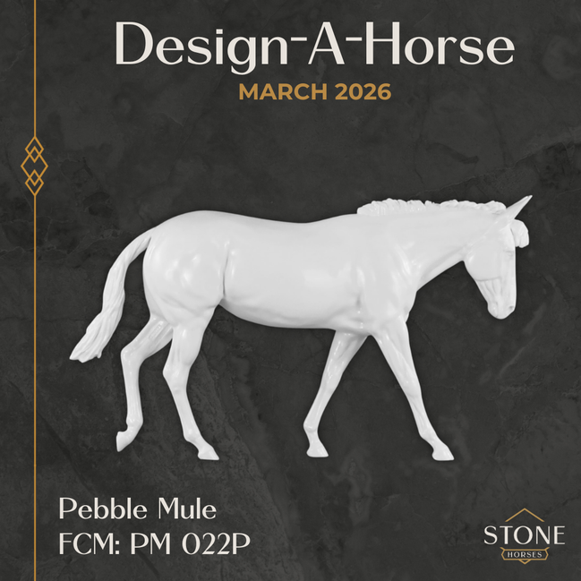 Design-A-Horse FCM Pebble Mule March Release DAH26 PM022P