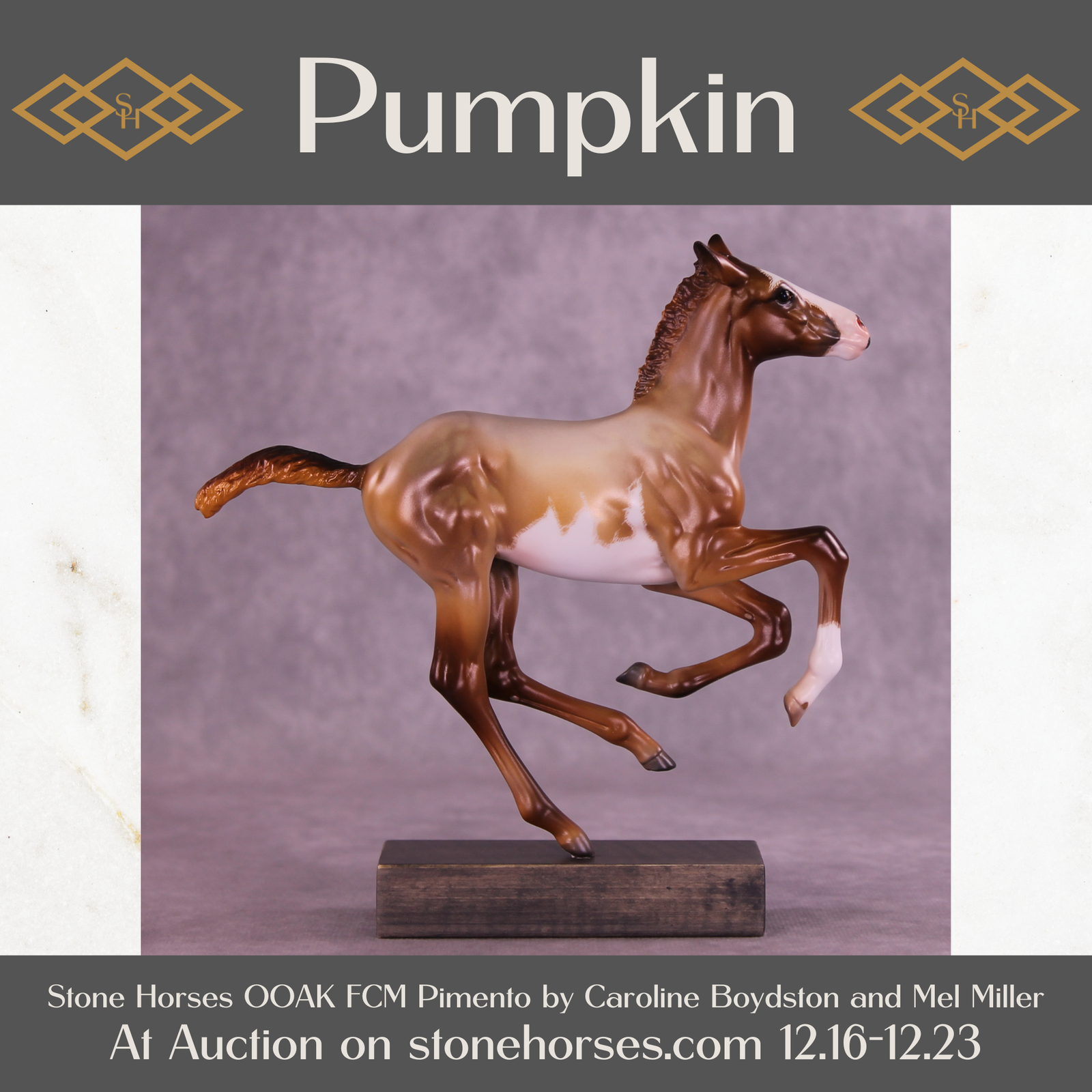 Pumpkin OOAK FCM Pimento by Caroline Boydston Best Offer 12/23/2025