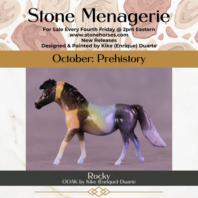 Rocky OOAK Chip Pony by Kike (Enrique) Duarte MS25