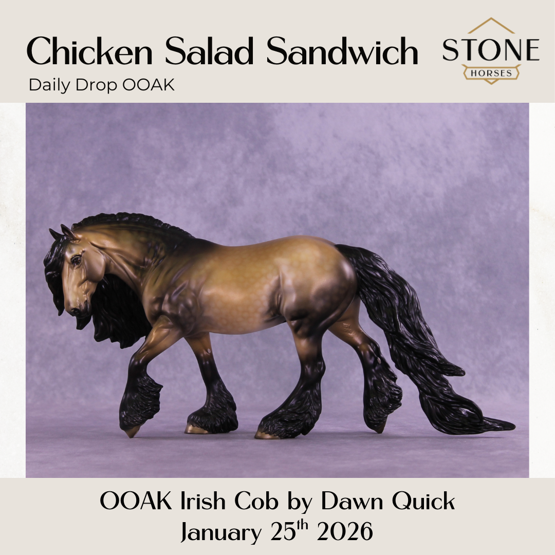 Chicken Salad Sandwich OOAK Irish Cob by Dawn Quick DDOOAKs26