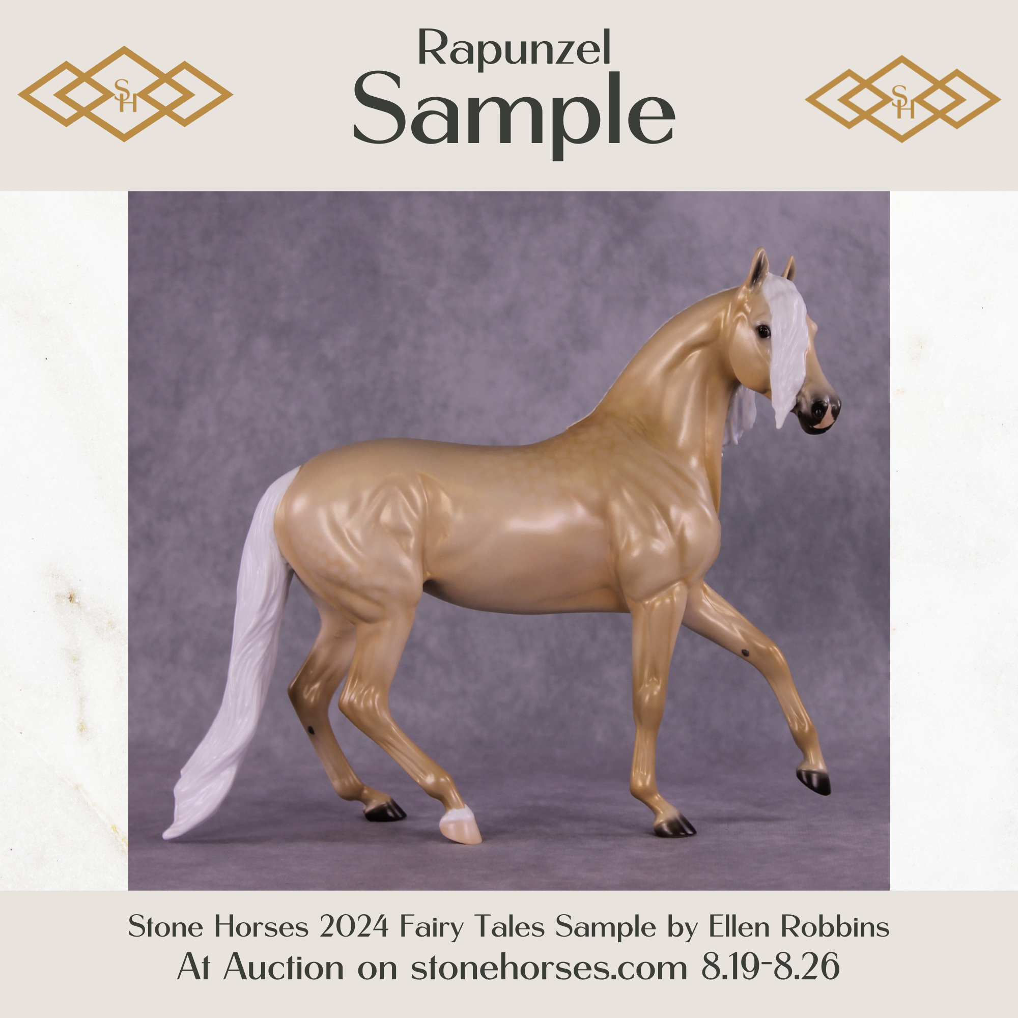 Rapunzel Sample FCM Arabian Mare by Ellen Robbins SS825