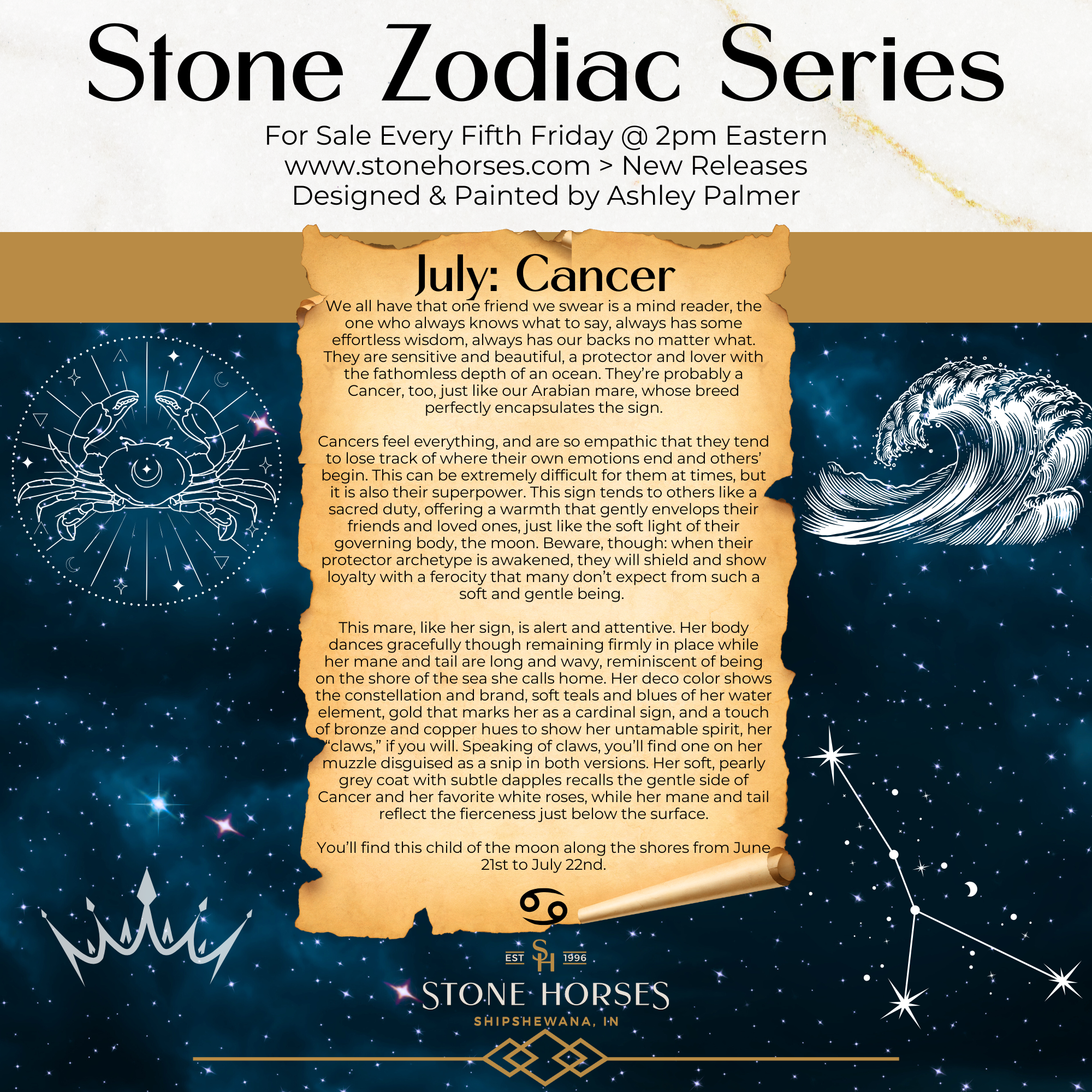 "Tegmine" LE-10 EFCM Arabian Mare by Ashley Palmer ZS25