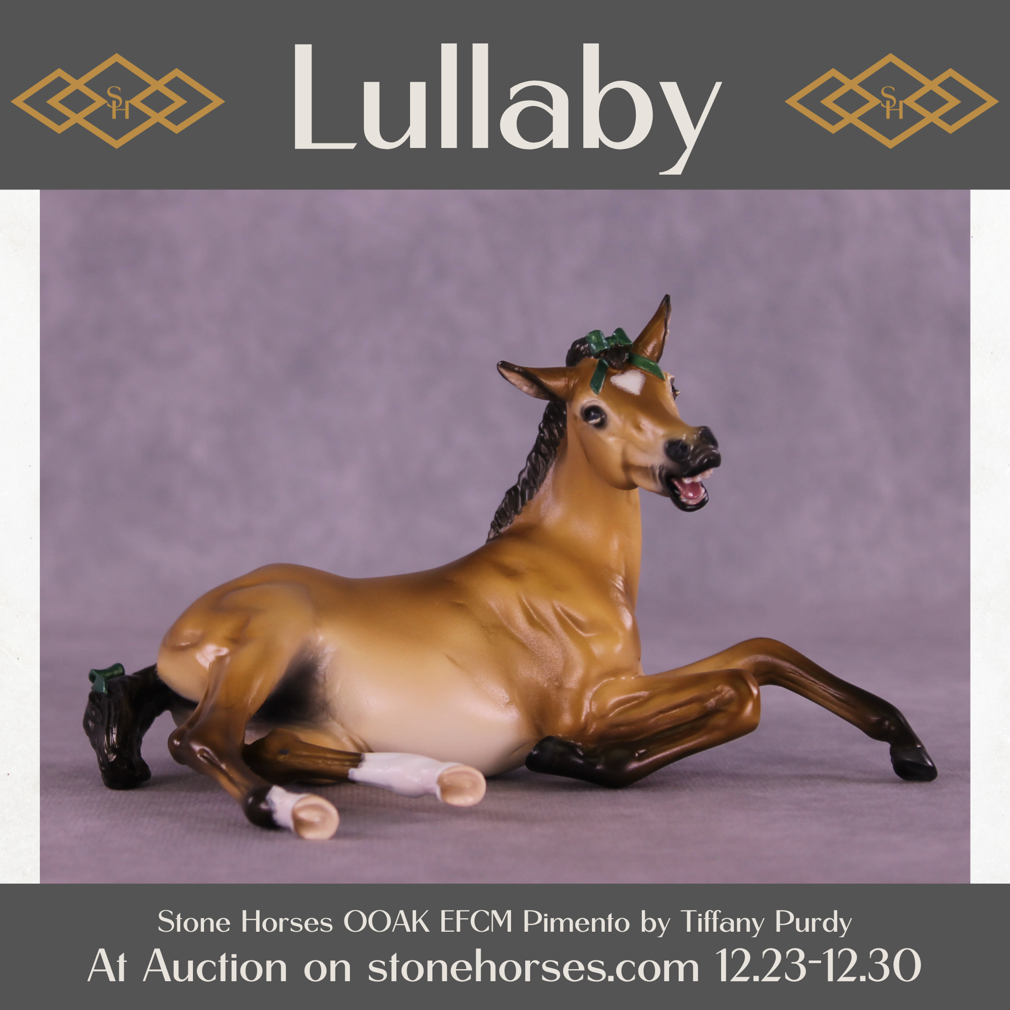 Lullaby OOAK EFCM Pimento by Tiffany Purdy HS25