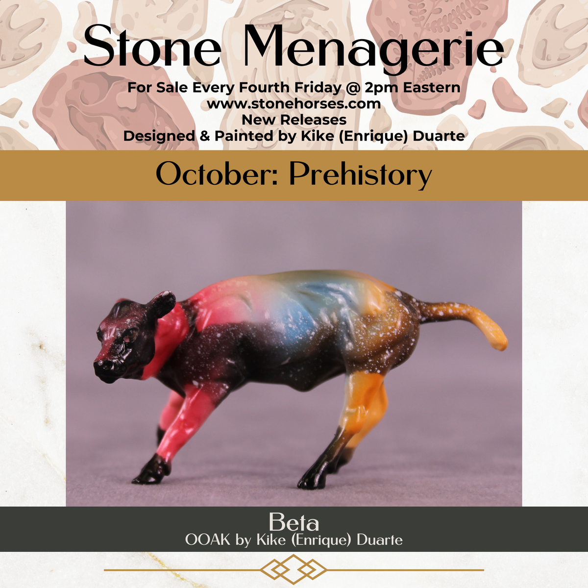 Beta OOAK Chip Cow by Kike (Enrique) Duarte MS25
