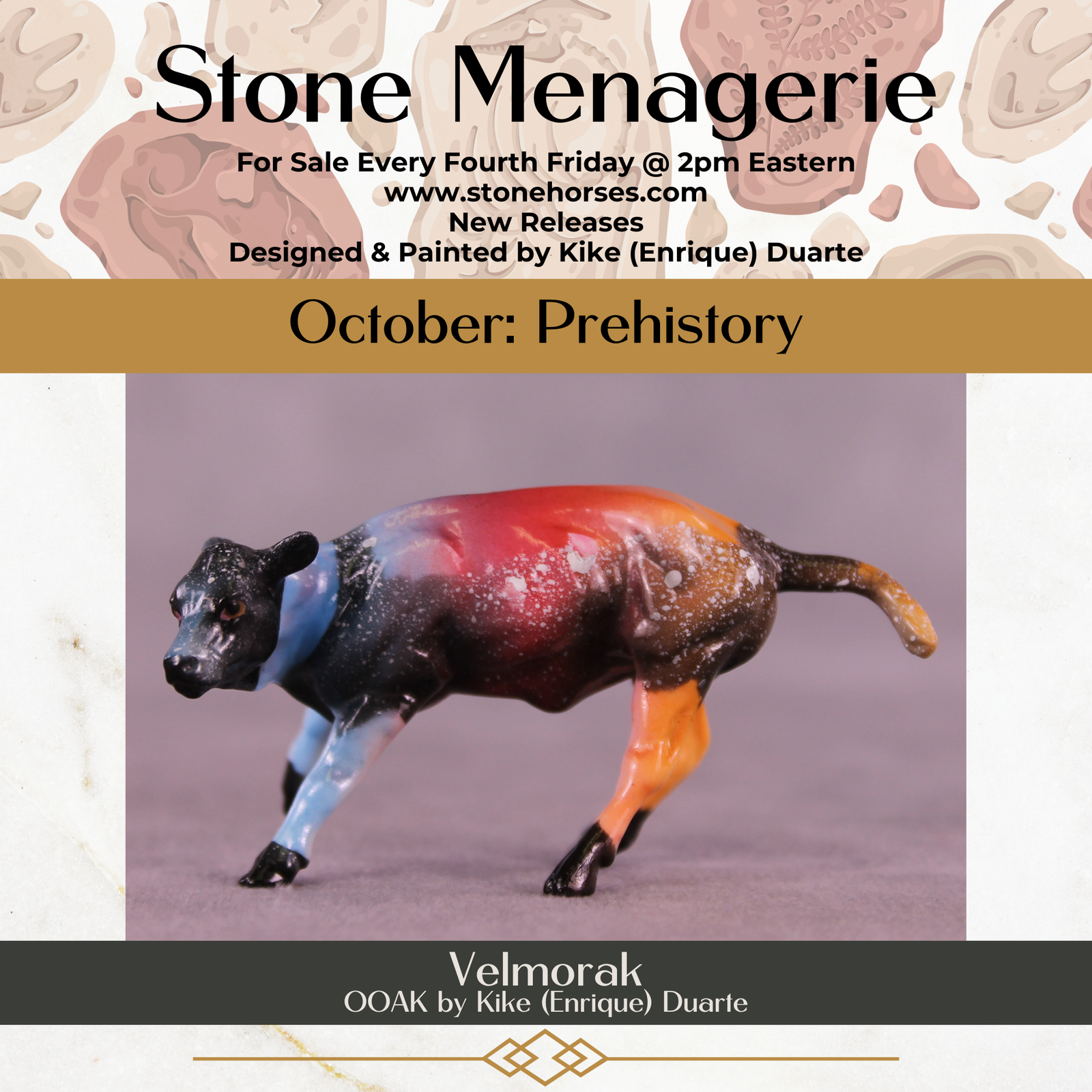 Velmorak OOAK Chip Cow by Kike (Enrique) Duarte MS25