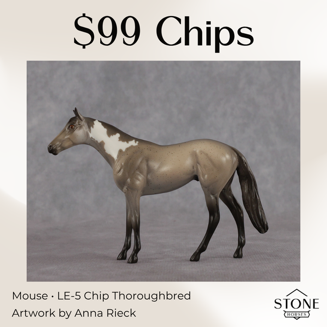 Mouse LE-5 Chip Thoroughbred by Anna Rieck June $99 Chips