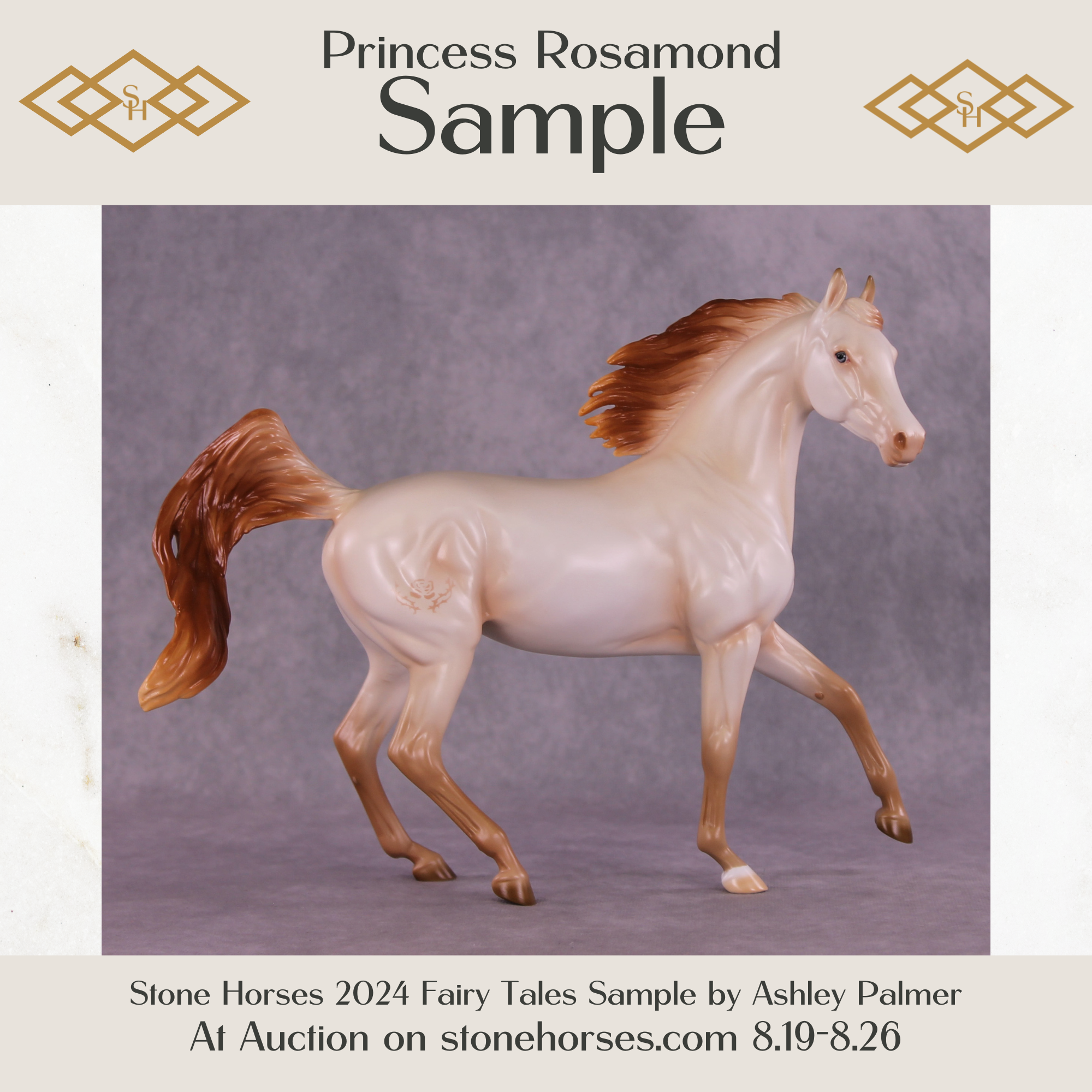 Rosamond Sample Arabian Mare by Ashley Palmer SS825