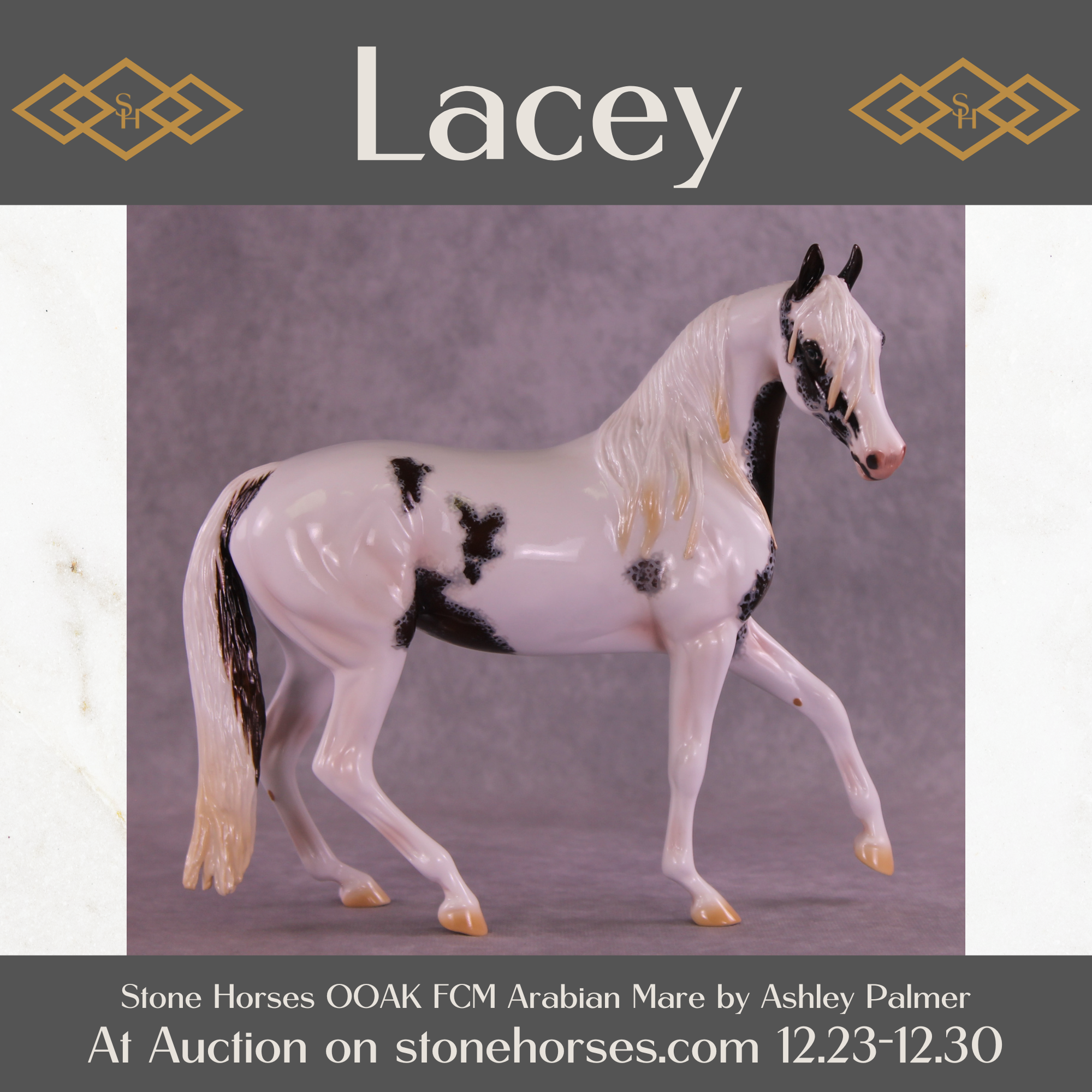 Lacey OOAK FCM Arabian Mare by Ashley Palmer HS25