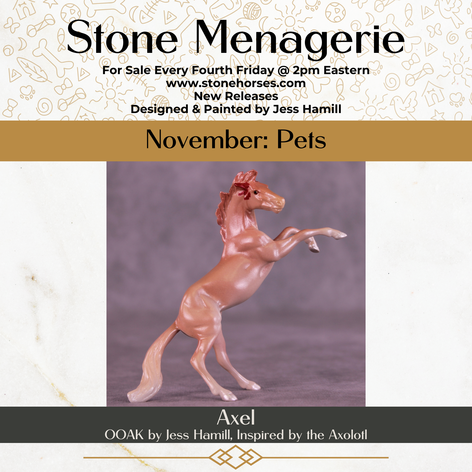 Axel OOAK Chip Mustang by Jess Hamill MS25