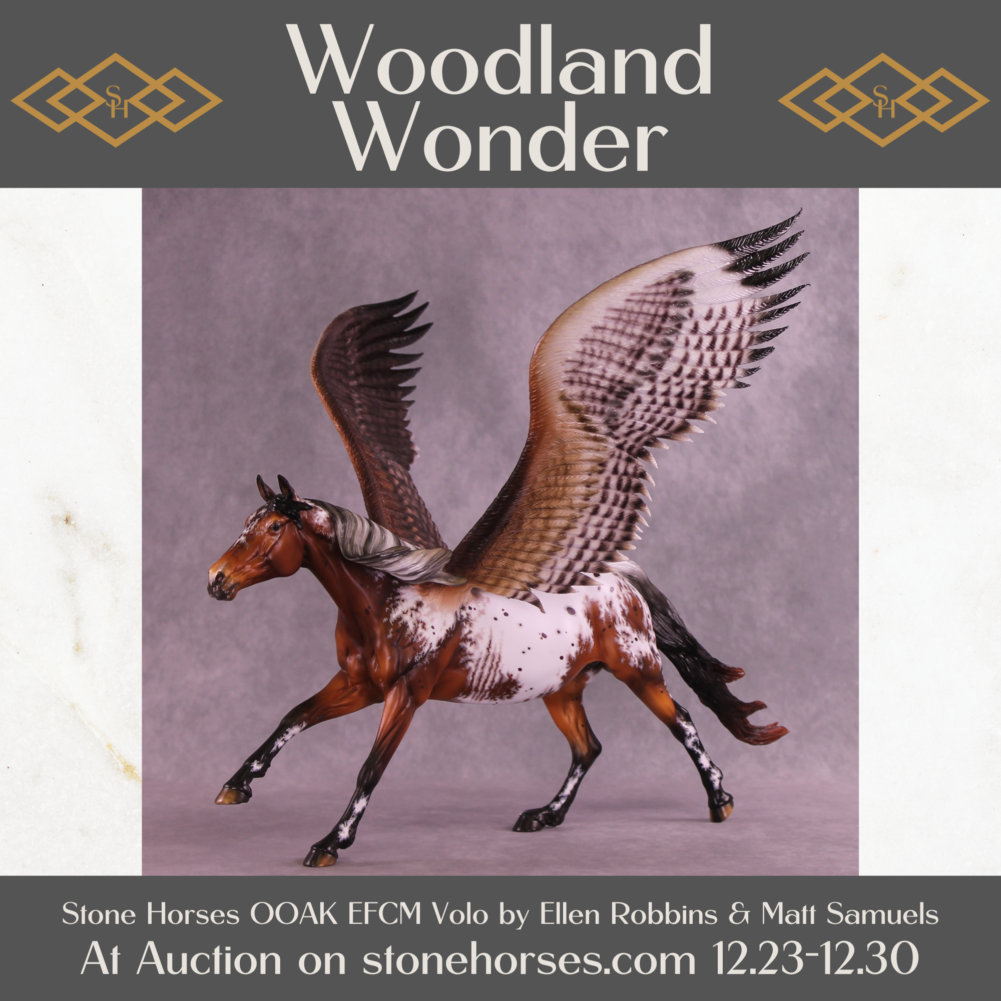 Woodland Wonder OOAK EFCM Volo by Ellen Robbins HS25