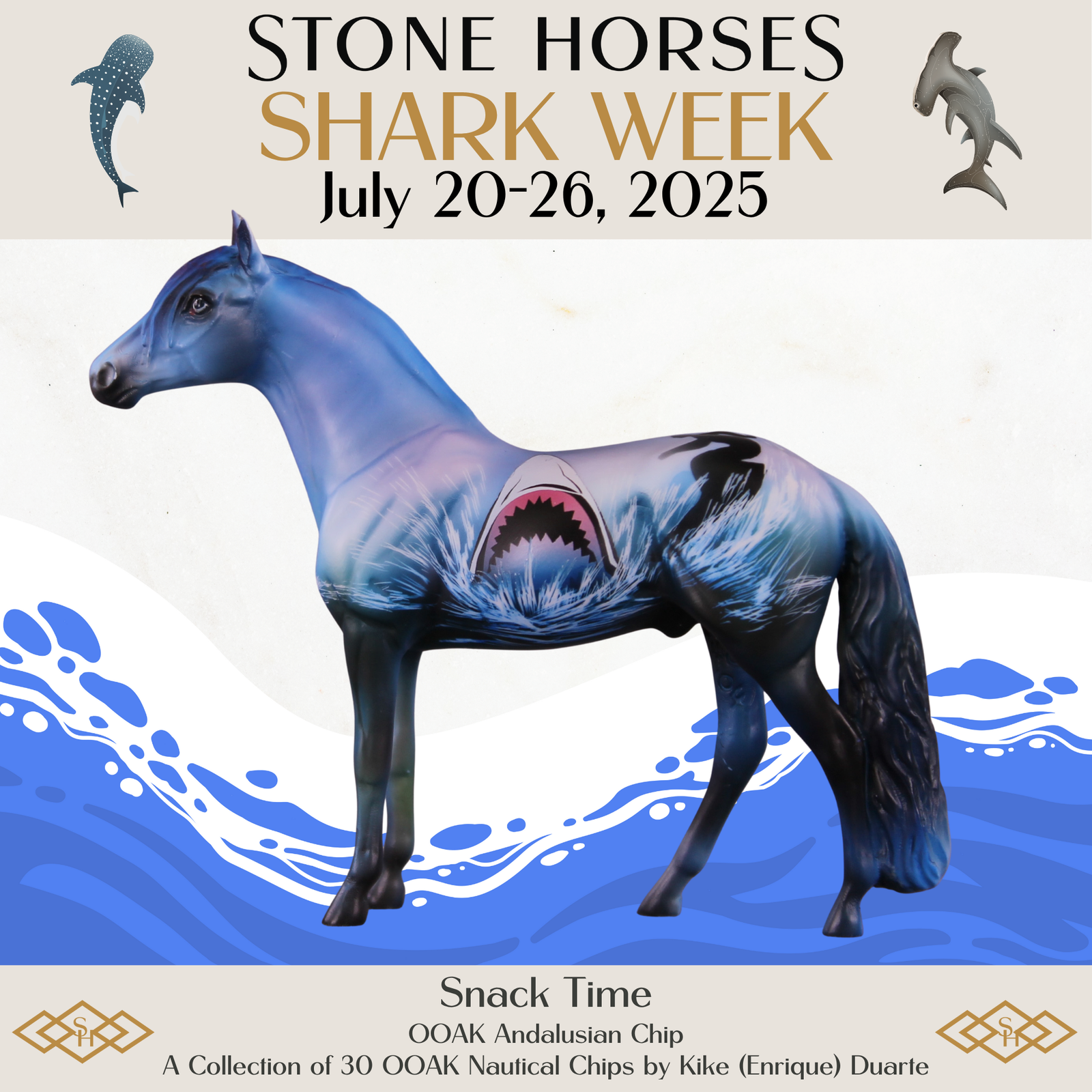 Snack Time OOAK Andalusian Chip by Kike Duarte SCD25