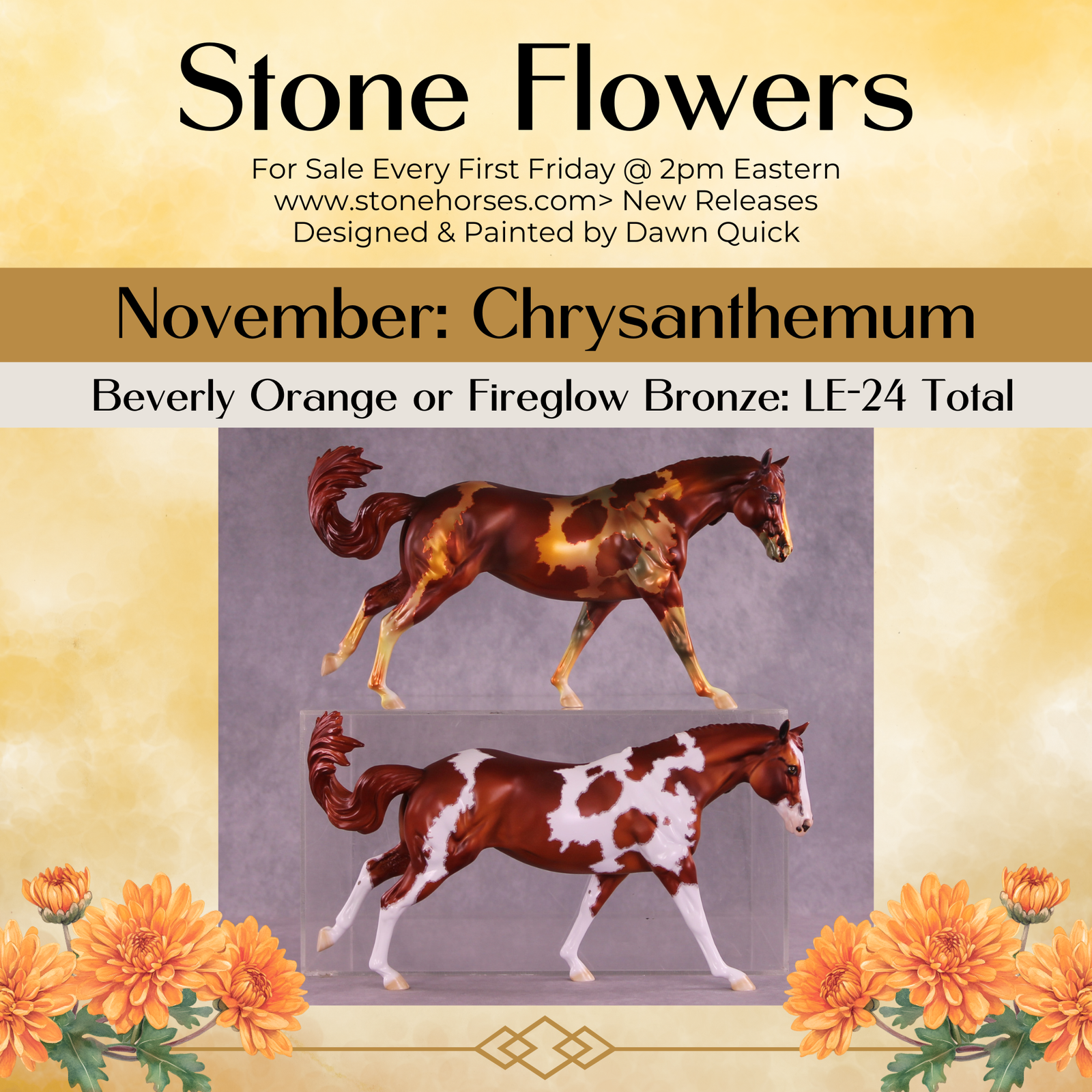 Beverly Orange or Fireglow Bronze LE-24 FCM Remington by Dawn Quick FS25