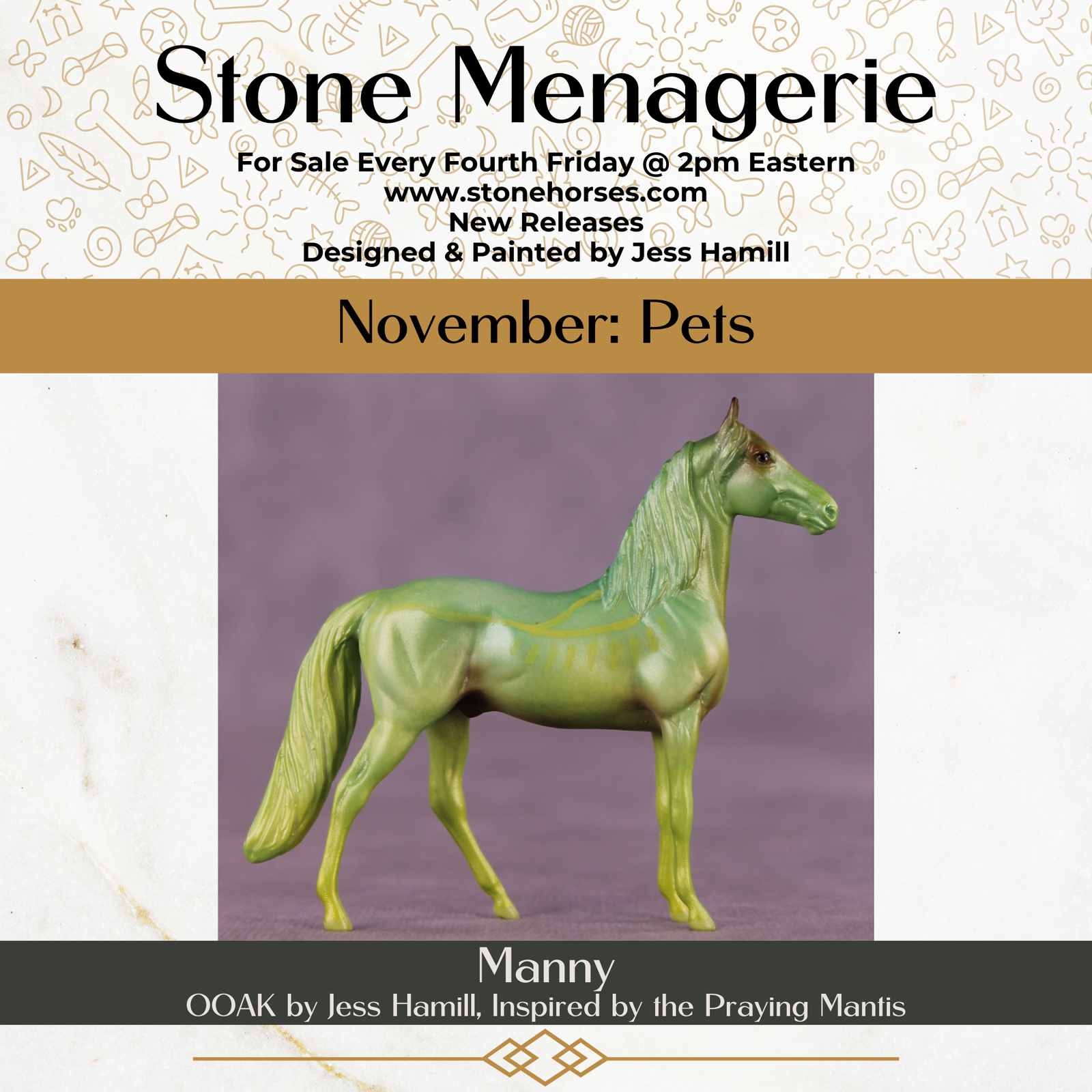 Manny OOAK Chip Morgan by Jess Hamill MS25