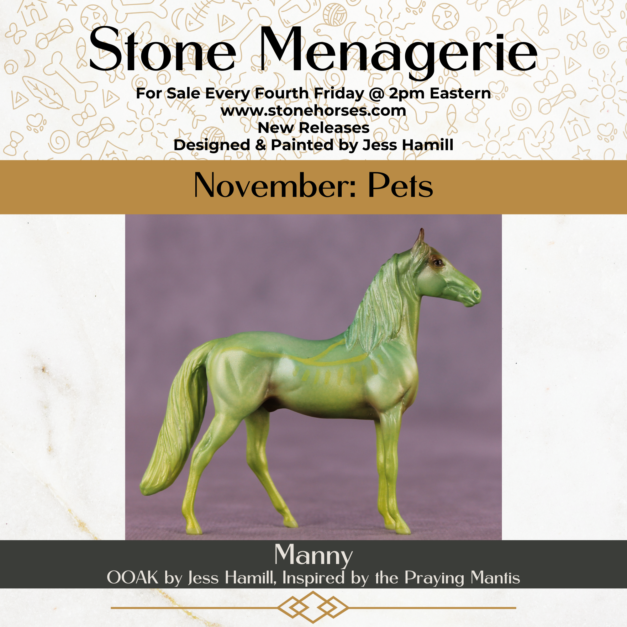 Manny OOAK Chip Morgan by Jess Hamill MS25