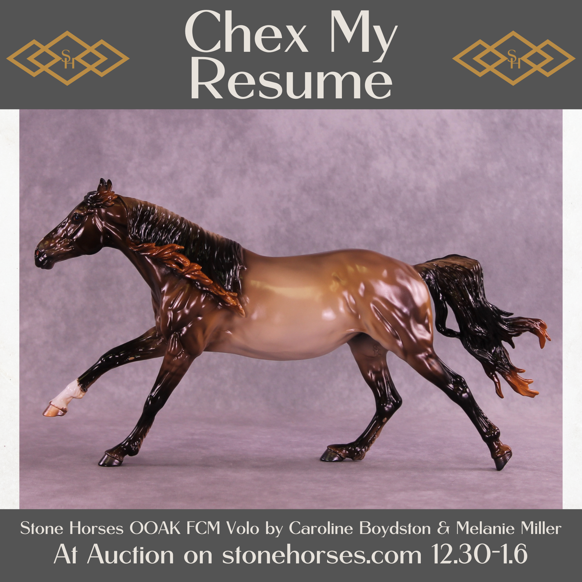 Chex My Resume OOAK FCM Volo by Caroline Boydston Best Offer 12/30/2025
