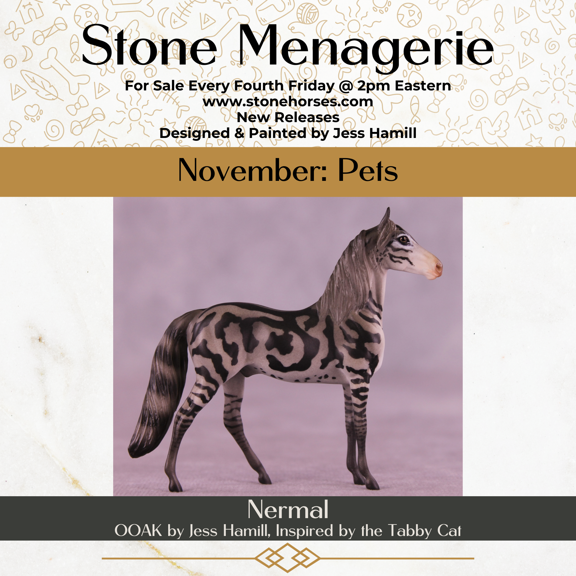 Nermal OOAK Chip Morgan by Jess Hamill MS25