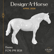 Design-A-Horse FCM Bunny April Release DAH26 PM1838