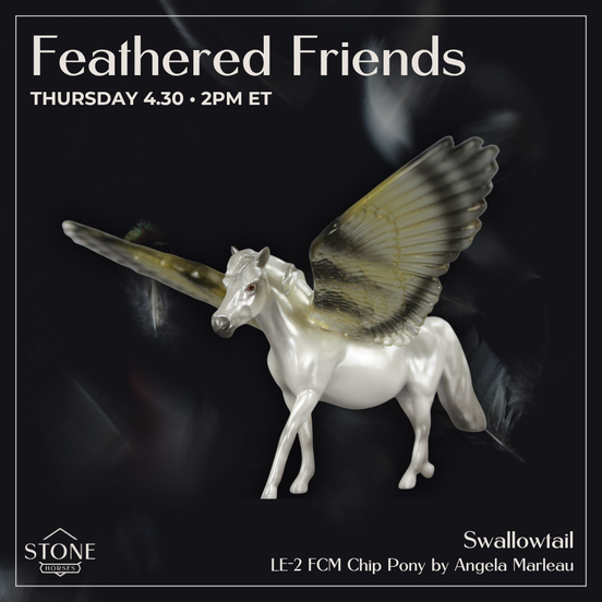 Swallowtail FCM LE-2 FCM Chip Pony by Angela Marleau FTF26