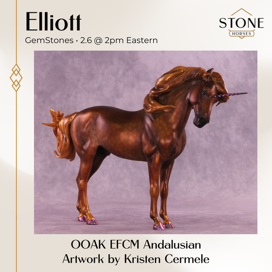 Elliott OOAK EFCM Andalusian by Kristen Cermele GS26